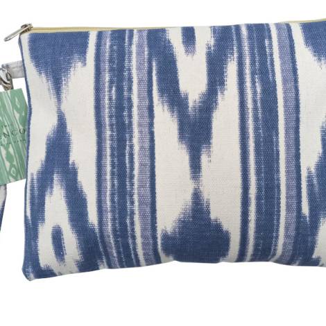 8975684 - Llengos neceser grande algodon azul 28x20