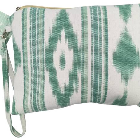 8975685 - Llengos neceser grande algodon verde 28x20