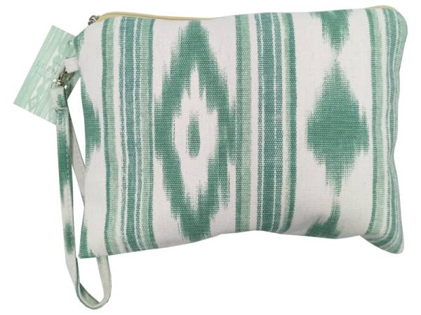 8975685 - Llengos neceser grande algodon verde 28x20