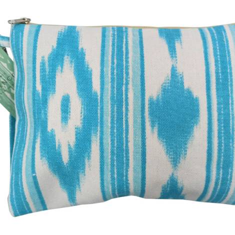 8975688 - Llengos neceser grande algodon verde agua 28x20