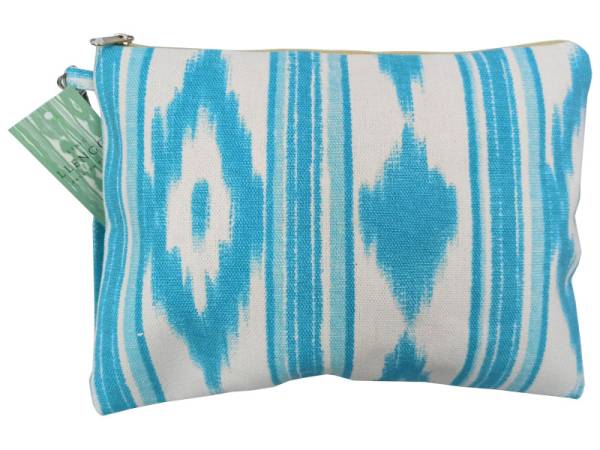 8975688 - Llengos neceser grande algodon verde agua 28x20