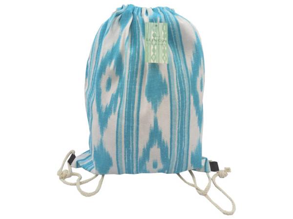 8975698 - Llengos gym bag algodon verde agua 40x33