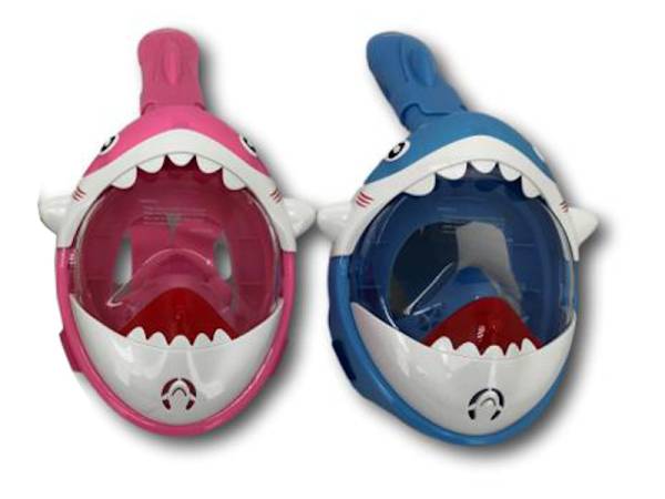 8975882 - Kids shark diving mask 4-10 ages children