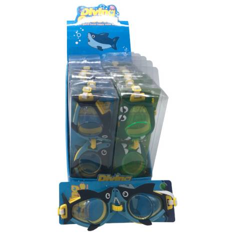8975936 - Gafas buceo infantiles 8811a cocodrilo-tiburon