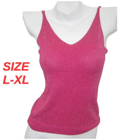 8975959 - Huca beach tirantes finos brillante 131 color 1 fucsia talla l xl