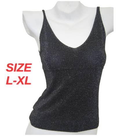 8975960 - Huca beach tirantes finos brillante 131 color 2 negro talla l xl