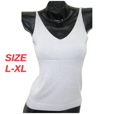 8975961 - Huca beach tirantes finos brillante 131 color 3 blanco talla l xl