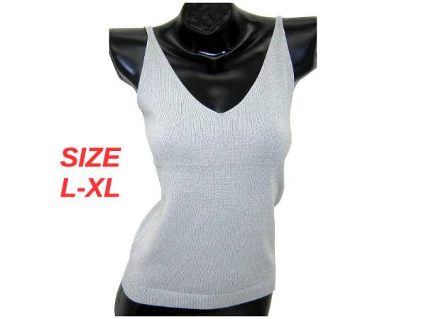 8975962 - Huca beach tirantes finos brillante 131 color 4 gris claro talla l xl