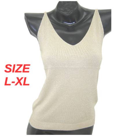 8975963 - Huca beach tirantes finos brillante 131 color 5 oro talla l xl