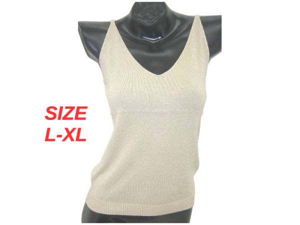 8975963 - Huca beach tirantes finos brillante 131 color 5 oro talla l xl