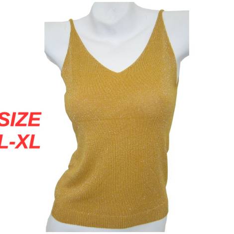 8975966 - Huca beach tirantes finos brillante 131 color 8 amarillo talla l xl