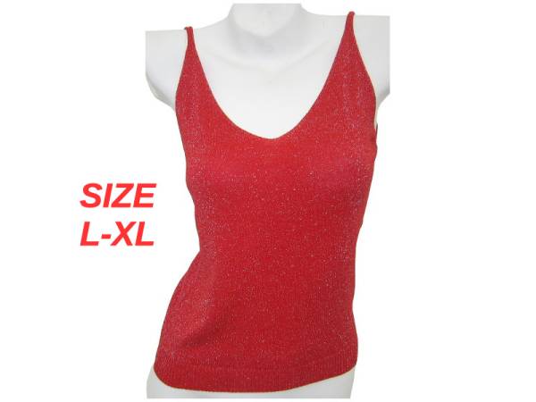8975967 - Huca beach tirantes finos brillante 131 color 9 rojo talla l xl