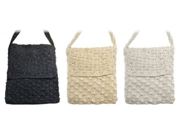 8976051 - Sa.co bolso crochet grande n12 3 colores surtidos