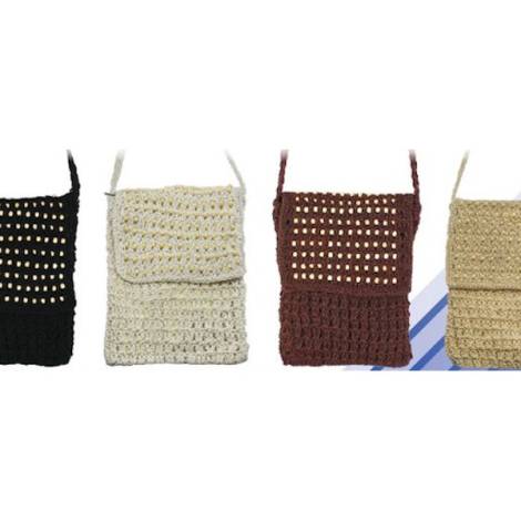 8976054 - Sa.co bolso crochet pequeño n8 4 colores surtidos