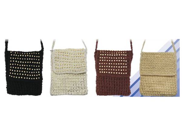 8976054 - Sa.co bolso crochet pequeño n8 4 colores surtidos