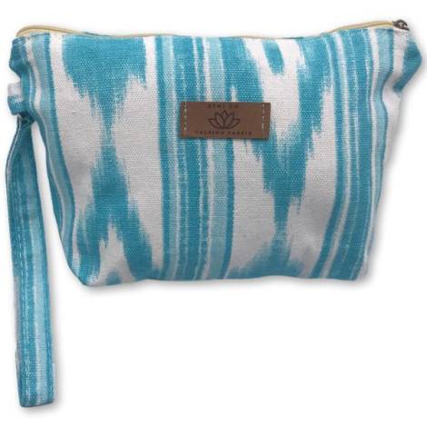 8976073 - Llengos bolsa cosmetica verde agua 18x26