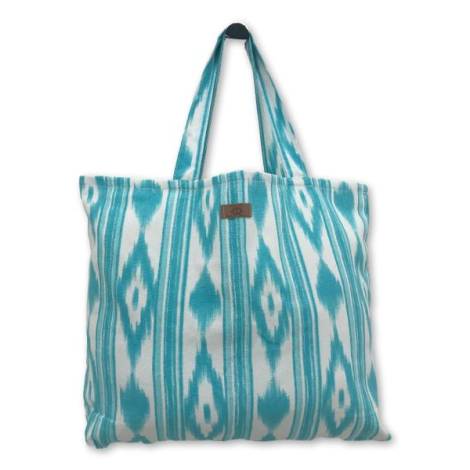8976083 - Llengos bolsa playa verde agua 56x50