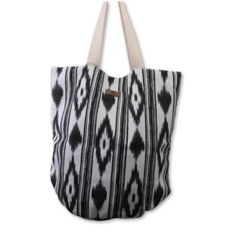 8976307 - Llengos bolsa playa algodon grey 50x33