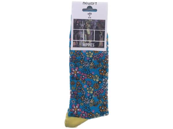 8976754 - Calcetin flower power tallas 35-38