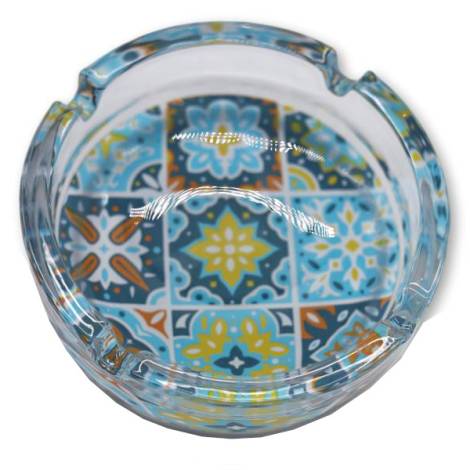 8976787 - Cenicero cristal desing c 11x3.5cm