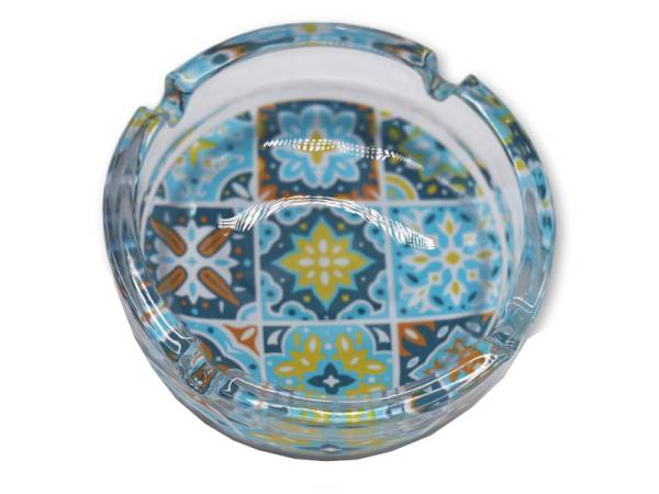 8976787 - Cenicero cristal desing c 11x3.5cm
