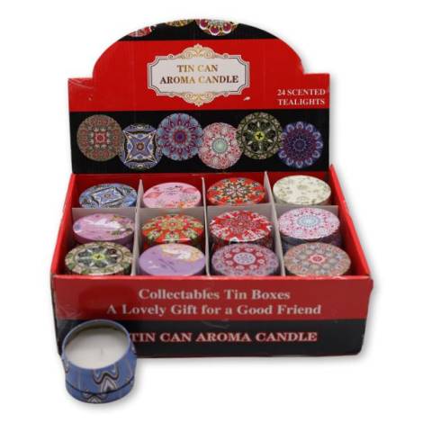 8976806 - Vela caja metal grande N2
