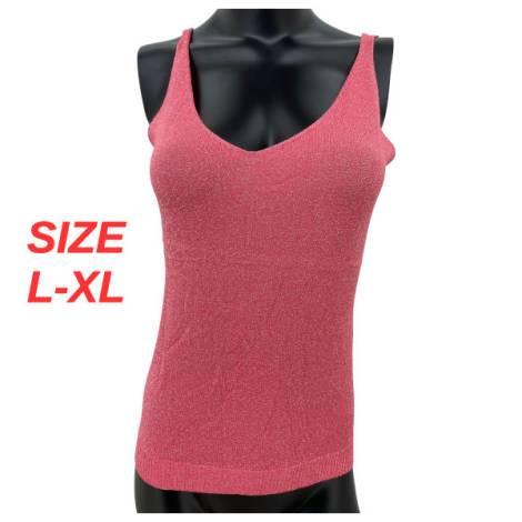 8976953 - Huca beach tirantes finos brillante 131 color N5 rosa Talla L-XL