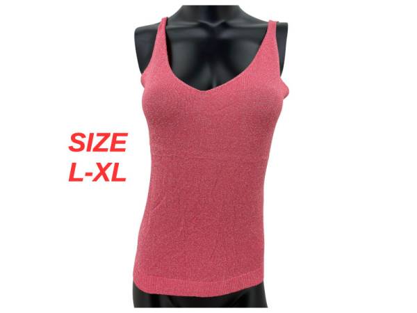 8976953 - Huca beach tirantes finos brillante 131 color N5 rosa Talla L-XL