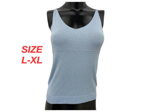 8976955 - Huca beach tirantes finos brillante 131 color N6 azul Talla L-XL