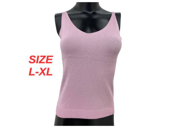 8976957 - Huca beach tirantes finos brillante 131 color N7 malva Talla L-XL