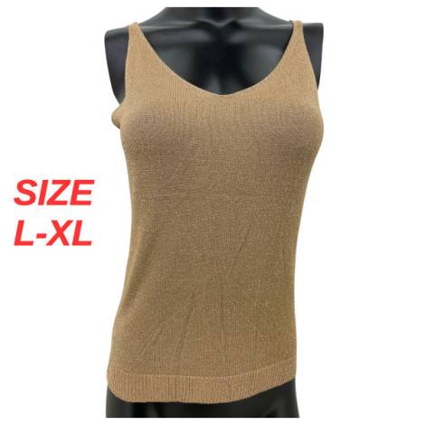 8976959 - Huca beach tirantes finos brillante 131 color N8 oro vegas Talla L-XL