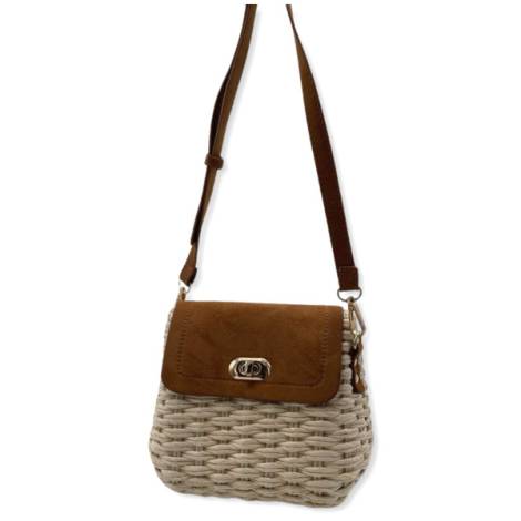 8976961 - Sa.co Bolso ratan crudo