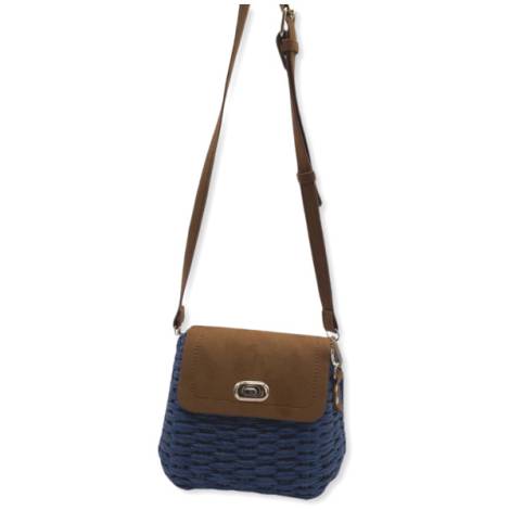 8976963 - Sa.co Bolso ratan azul