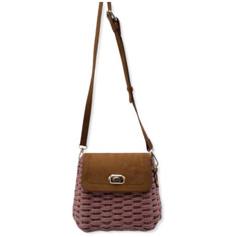 8976964 - Sa.co Bolso ratan rosa