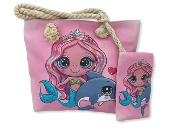 8976972 - Sa.co kid bag 30.5*23 N19 sirena rosa