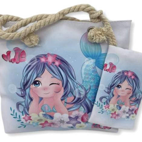 8976973 - Sa.co kid bag 30.5*23 N23 Sirena estrellas