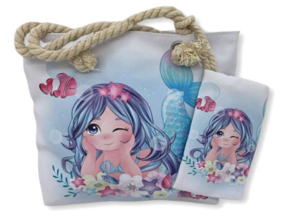 8976973 - Sa.co kid bag 30.5*23 N23 Sirena estrellas
