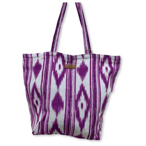 8977030 - LLengos bolsa shopping cremallera 38x32 Lila