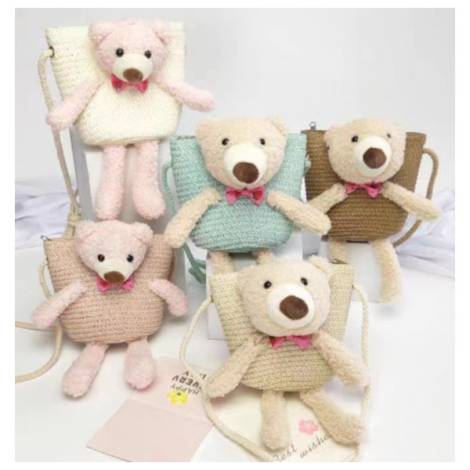 8977059 - Sa.co kids bag with bear