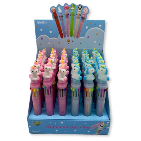 8977188 - Bolígrafo 10 colores unicornio n 8
