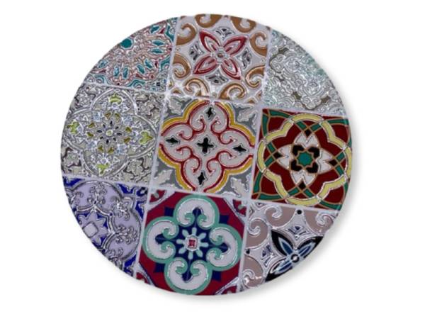 8977336 - Posavasos oro round n 19 10.5cm