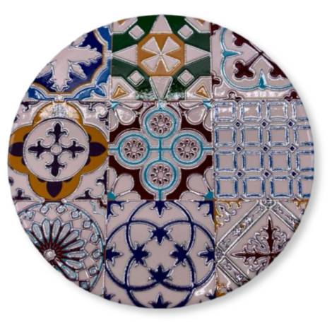 8977340 - Posavasos oro round n 23 10.5cm
