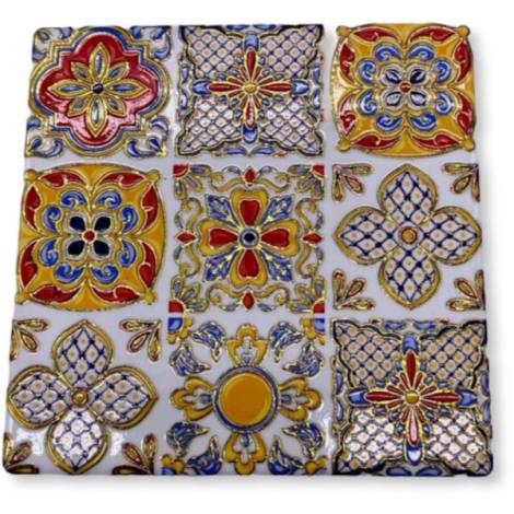 8977343 - Posavasos oro square n 26 10.5cm