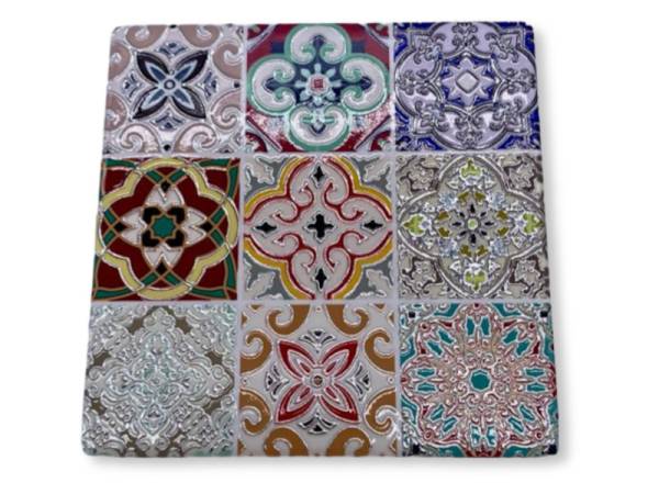 8977345 - Posavasos oro square n 28 10.5cm
