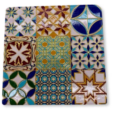 8977347 - Posavasos oro square n 30 10.5cm