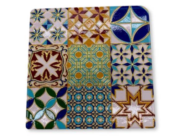 8977347 - Posavasos oro square n 30 10.5cm