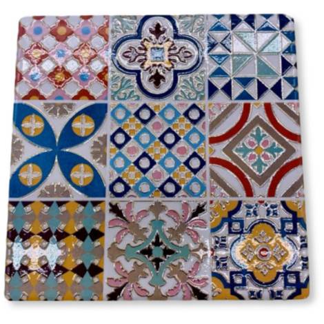 8977348 - Posavasos oro square n 31 10.5cm