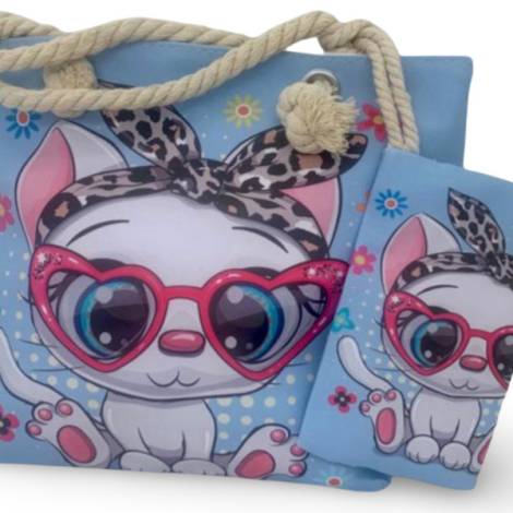 8977384 - Sa.co kid bag gatita gafas n38 30.5*23