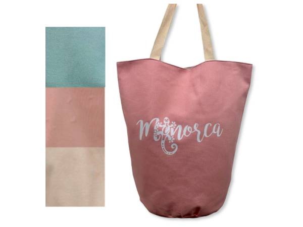 8977470 - Sa.co big beach bag 3 colors new design menorca 35x45