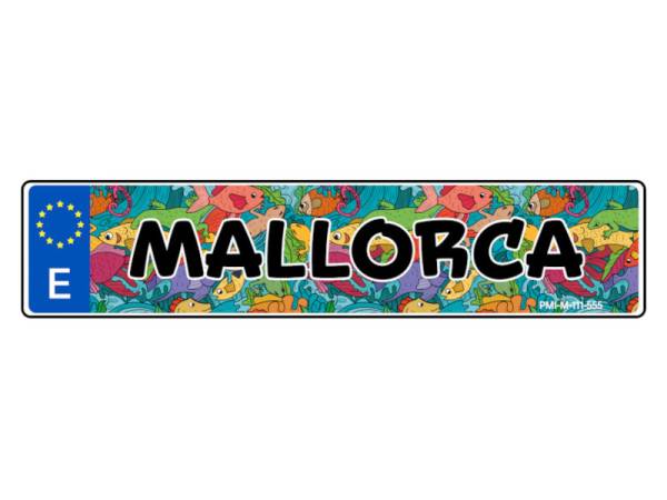 8977516 - Matricula Mallorca 52x11.5cm